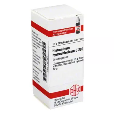 HISTAMINUM hydrochloricum C 200 glóbulos, 10 g