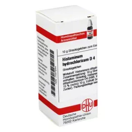HISTAMINUM hydrochloricum D 4 glóbulos, 10 g