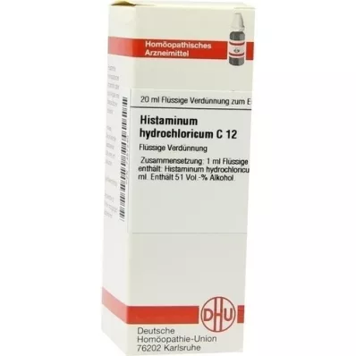 HISTAMINUM hydrochloricum C 12 diluição, 20 ml