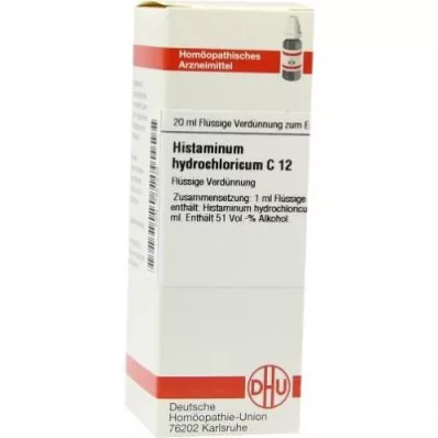 HISTAMINUM hydrochloricum C 12 diluição, 20 ml HISTAMINUM hydrochloricum C 12 diluição, 20 ml