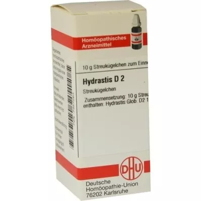 HYDRASTIS D 2 glóbulos, 10 g