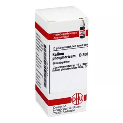 KALIUM PHOSPHORICUM D 200 glóbulos, 10 g KALIUM PHOSPHORICUM D 200 glóbulos, 10 g