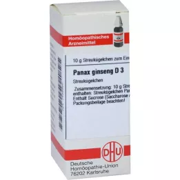 PANAX GINSENG D 3 glóbulos, 10 g
