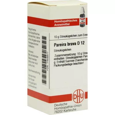 DHU Pareira Brava D 12 glóbulos, 10 g