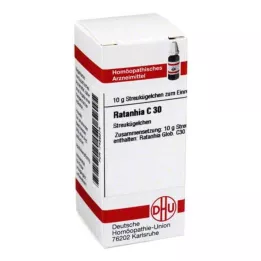 RATANHIA C 30 glóbulos, 10 g