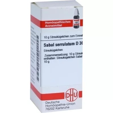 SABAL SERRULATUM D 30 glóbulos, 10 g