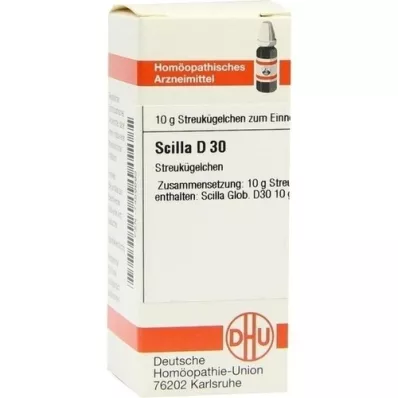 SCILLA D 30 glóbulos, 10 g
