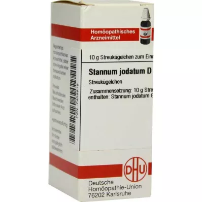 DHU Stannum jodatum D 12 glóbulos, 10 g