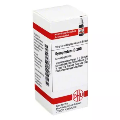 SYMPHYTUM D 200 glóbulos, 10 g SYMPHYTUM D 200 glóbulos, 10 g