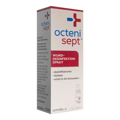 OCTENISEPT Solução desinfetante para feridas, 50 ml
