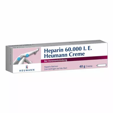 Heparina 60.000 UI creme Heumann, 40 g Heparina 60.000 UI creme Heumann, 40 g