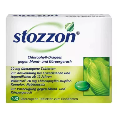 STOZZON Comprimidos revestidos de clorofila, 100 unidades STOZZON Comprimidos revestidos de clorofila, 100 unidades