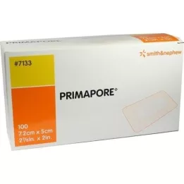 PRIMAPORE Penso esterilizado para feridas 5x7,5 cm, 100 unidades