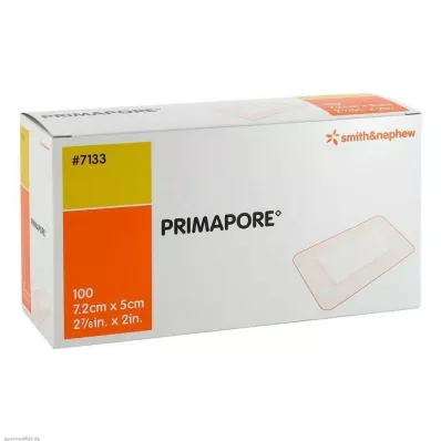Curativo Primapore para feridas, 7,5 x 5 cm, 100 unidades