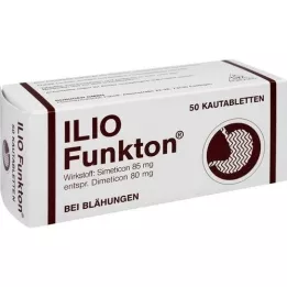 ILIO FUNKTON Comprimidos mastigáveis, 50 unidades