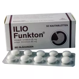 Comprimidos mastigáveis Ilio Funkton, 50 unidades