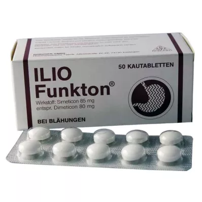 Comprimidos mastigáveis Ilio Funkton, 50 unidades