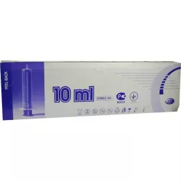 SPRITZE Excêntrico Luer de 2 peças de 10 ml, 100 unidades