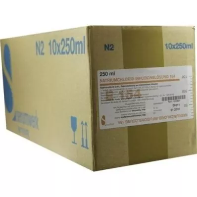 Cloreto de sódio Infusum -lsg.154 (10x250 ml)