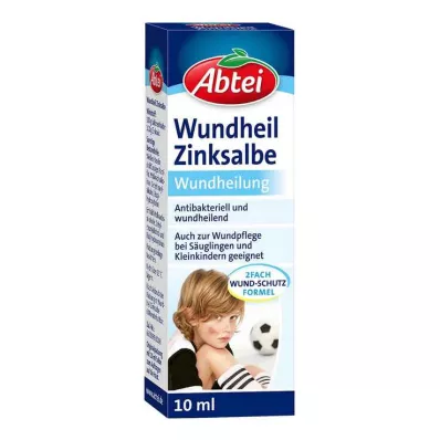 ABTEI Pomada de zinco para cicatrização de feridas, 10 ml