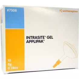 INTRASITE Gel Hidrogel para limpeza de feridas, 10X8 g