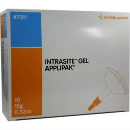 INTRASITE Gel Hidrogel para limpeza de feridas, 10X15 g