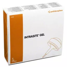 INTRASITE Gel Hidrogel para limpeza de feridas, 10X15 g