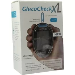 GLUCOCHECK XL Conjunto de medidor de glucose no sangue mmol/l, 1 pc