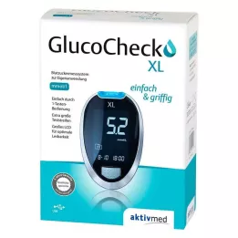 GLUCOCHECK XL Conjunto de medidor de glucose no sangue mmol/l, 1 pc