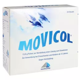 MOVICOL Saqueta de solução oral, 20 unidades