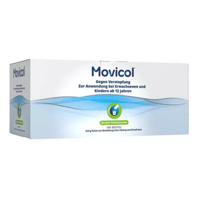 MOVICOL Saqueta de solução oral, 100 unidades MOVICOL Saqueta de solução oral, 100 unidades