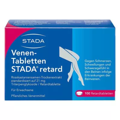 VENEN-TABLETTEN STADA retardador, 100 pcs VENEN-TABLETTEN STADA retardador, 100 pcs