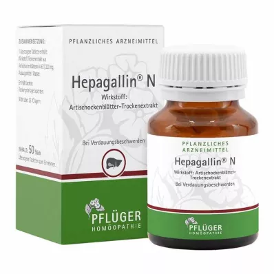 Drageias Hepagallin N, 50 peças Drageias Hepagallin N, 50 peças