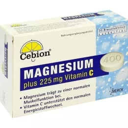 CEBION Plus Magnesium 400 Comprimidos Efervescentes, 20 Cápsulas