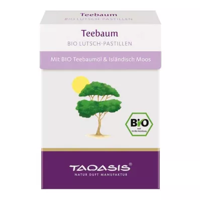 Pastilhas de tea tree orgânicas, 30 g Pastilhas de tea tree orgânicas, 30 g