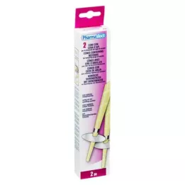 OHRENKERZEN cónico com cera de abelha, 2 peças