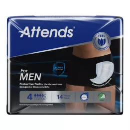 ATTENDS para homens 4, 14 peças