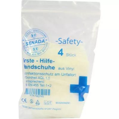 SENADA Luvas de segurança, 4 peças SENADA Luvas de segurança, 4 peças