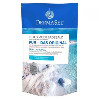 DERMASEL Sais de banho puros do Mar Morto, 500 g DERMASEL Sais de banho puros do Mar Morto, 500 g