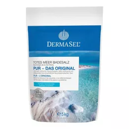 DERMASEL Sais de banho puros do Mar Morto, 5 kg