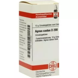 AGNUS CASTUS D 200 glóbulos, 10 g