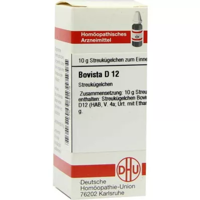 DHU Bovista D 12 glóbulos, 10 g
