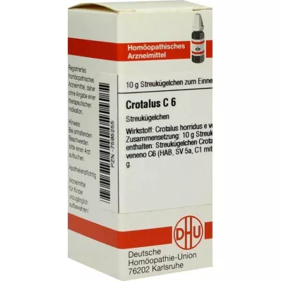CROTALUS C 6 glóbulos, 10 g CROTALUS C 6 glóbulos, 10 g