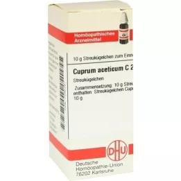 CUPRUM ACETICUM C 200 glóbulos, 10 g