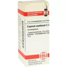 CUPRUM ACETICUM C 200 glóbulos, 10 g