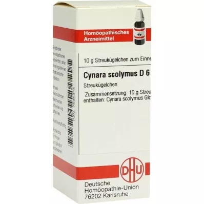 DHU Cynara scolymus D 6 glóbulos, 10 g