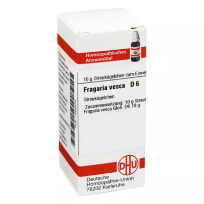 FRAGARIA VESCA D 6 glóbulos, 10 g FRAGARIA VESCA D 6 glóbulos, 10 g