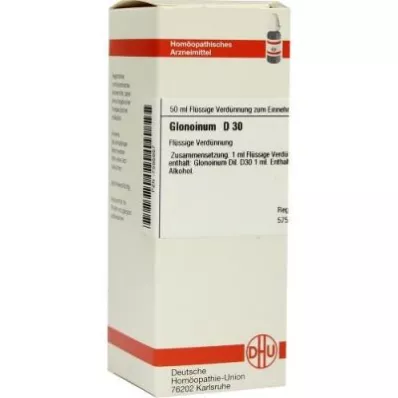 Diluição Glonoinum D30 (50 ml)