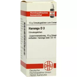 HARONGA D 3 glóbulos, 10 g