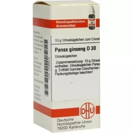 PANAX GINSENG D 30 glóbulos, 10 g